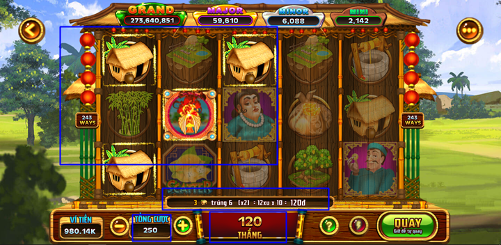 Luật chơi slot game ăn khế trả vàng