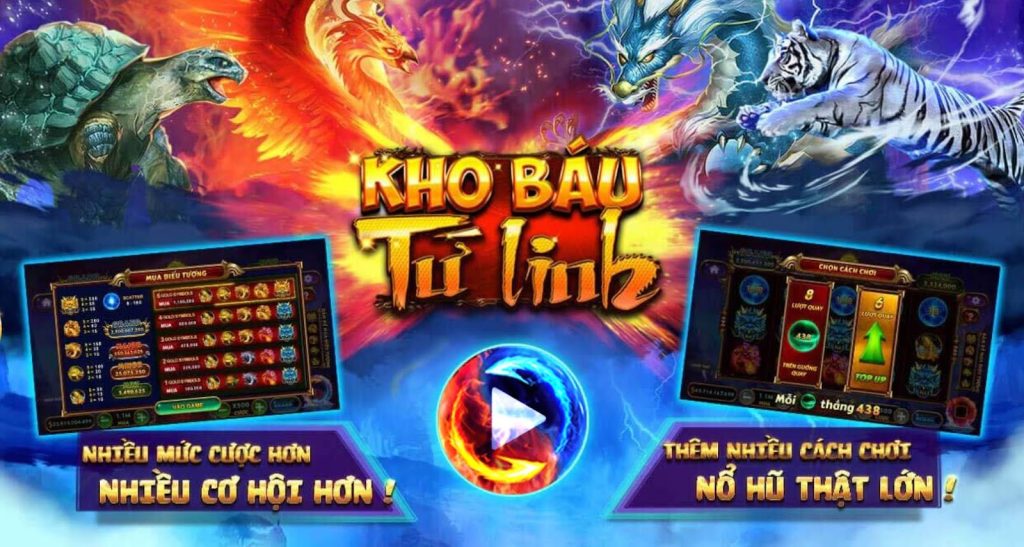 Kho báu tứ linh yo88